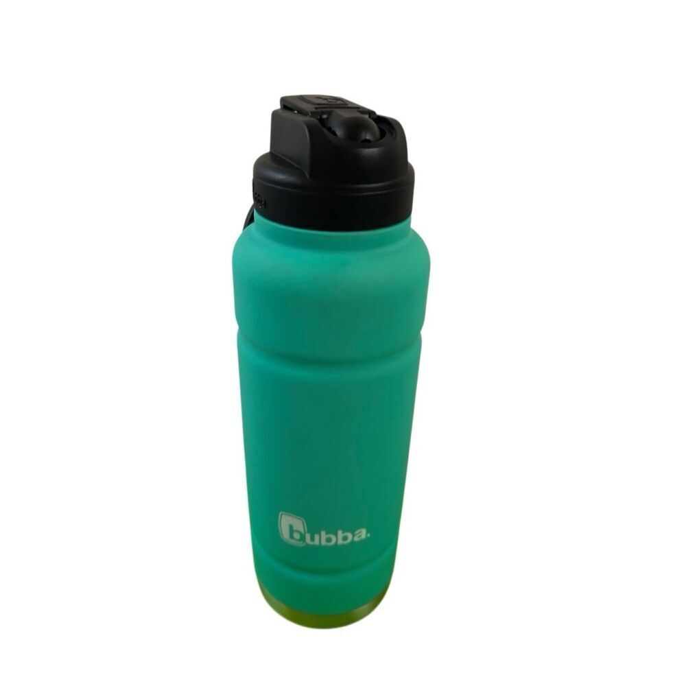Bubba stainless travel water bottle flip‎ top straw 40 oz